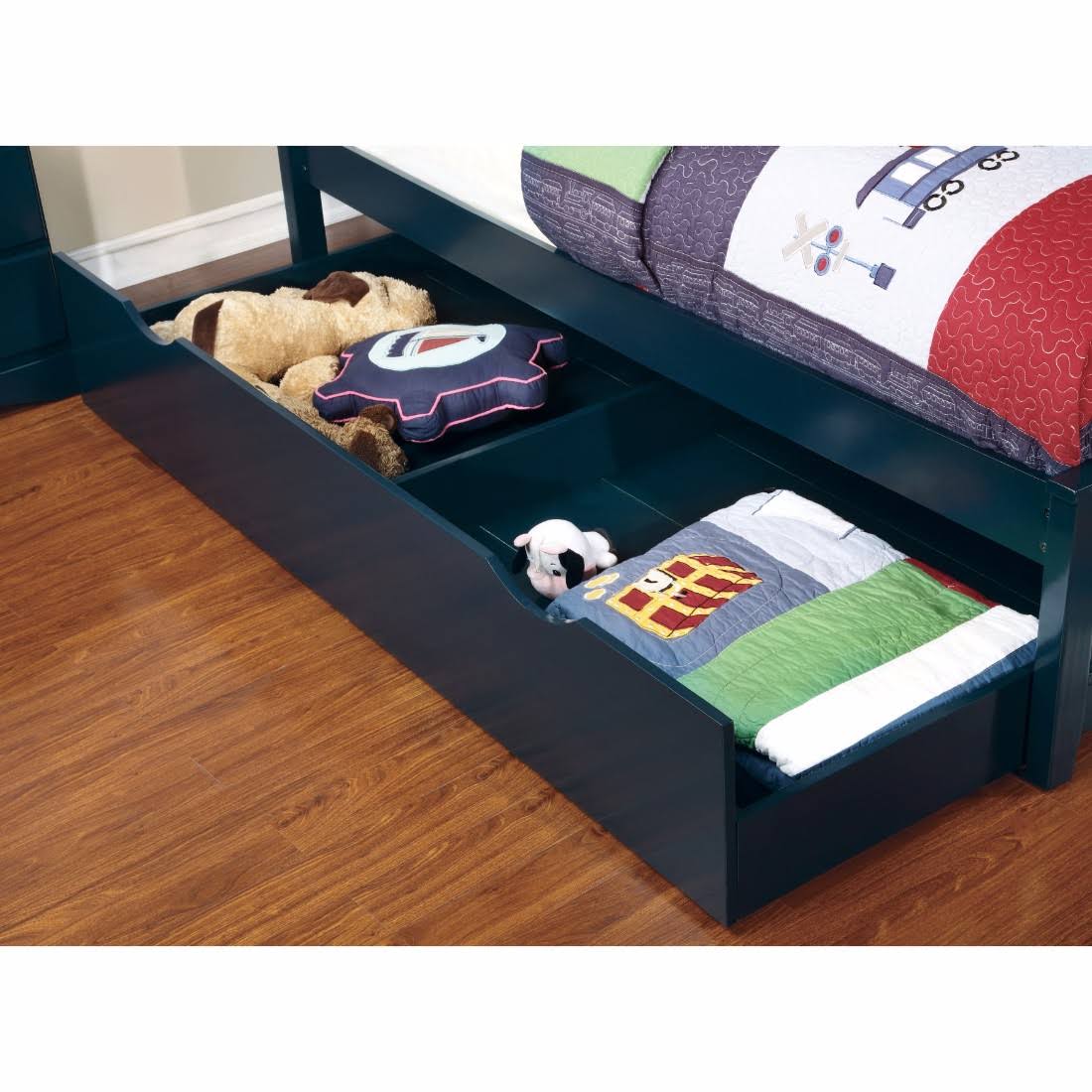 Twin Trundle in Blue P228457