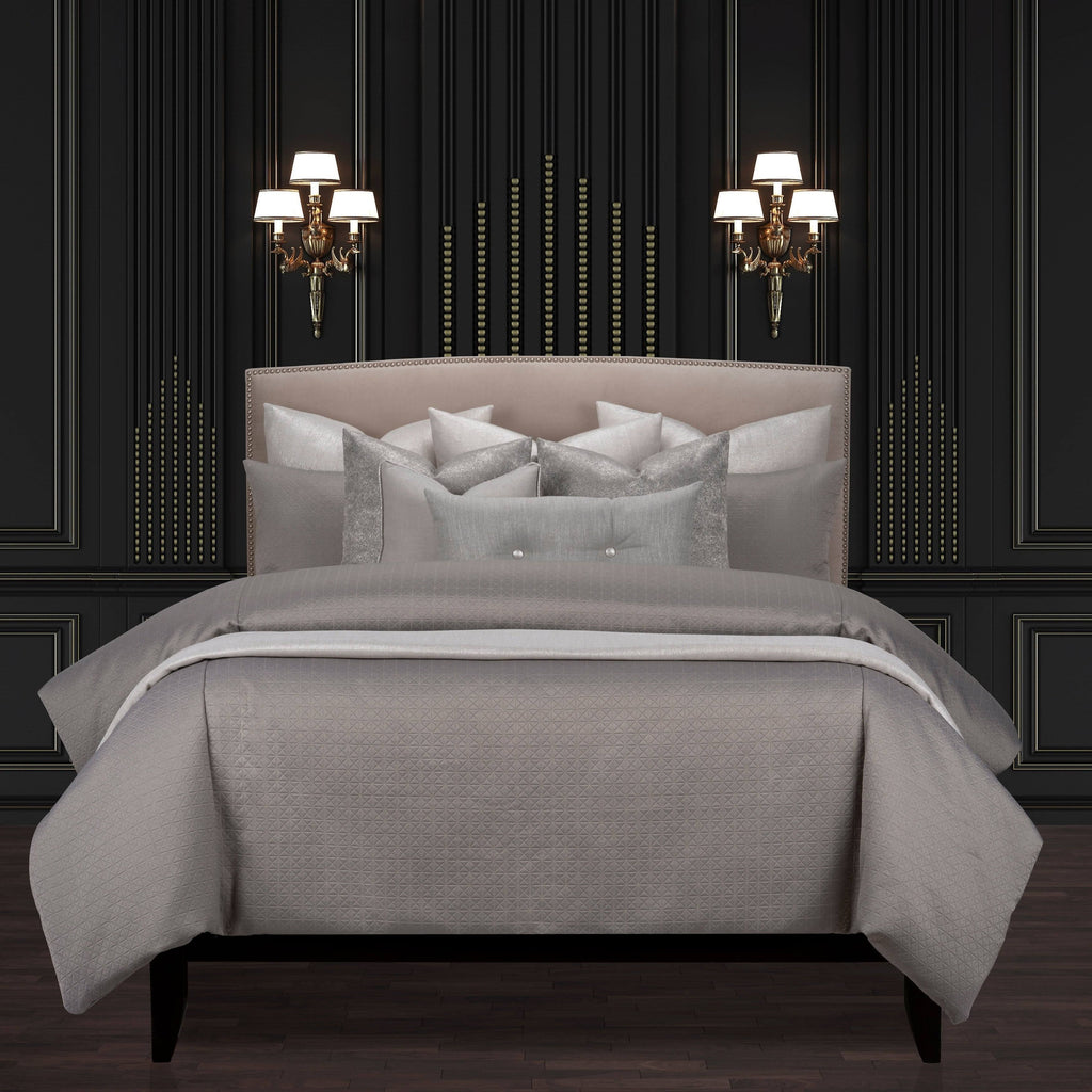 White Twin Luxury Bedding Set F13639
