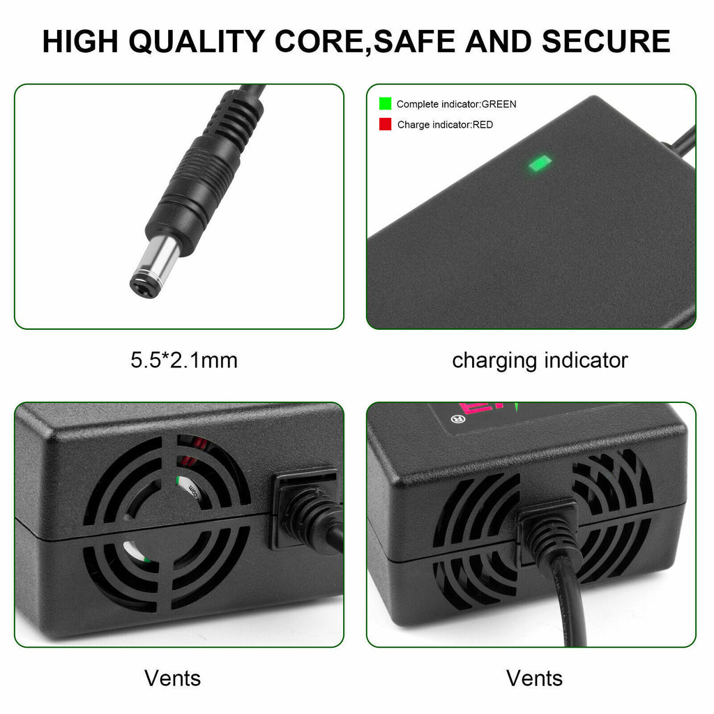 54.6V2A Charger Adapter for 48V Li-ion Battery Ebike I597891