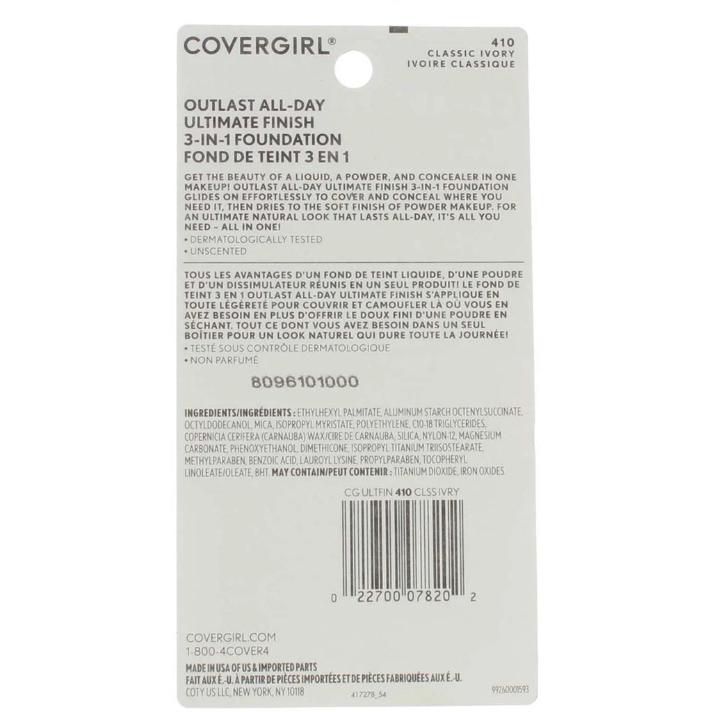 Classic Ivory Liquid Powder MakeUp, 0.40 oz (Pack of 2) C765