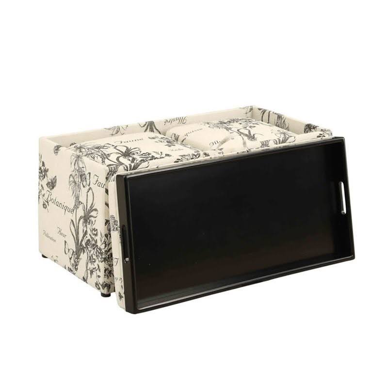 Storage Bench with Ottomans Y7155