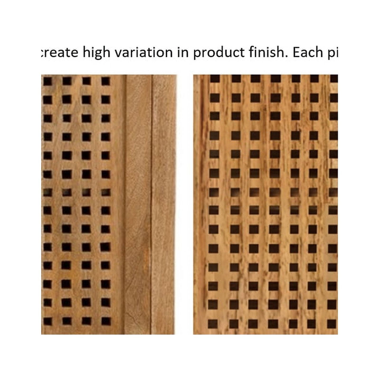 Brown Wood Server S7316