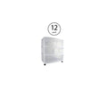 3 Drawer Wide Storage Cart with Caster (12 Pack) Y2372