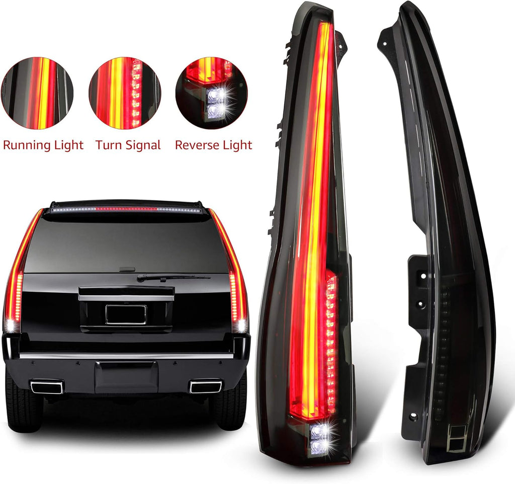 Red Clear LED Tail Light Assembly P10708