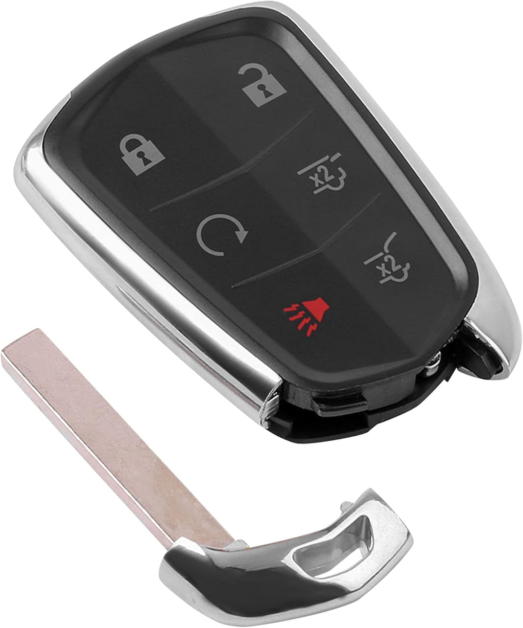 6-Btn Key Fob Remote Control Replacement Keyless Entry Pack of 2 G8389