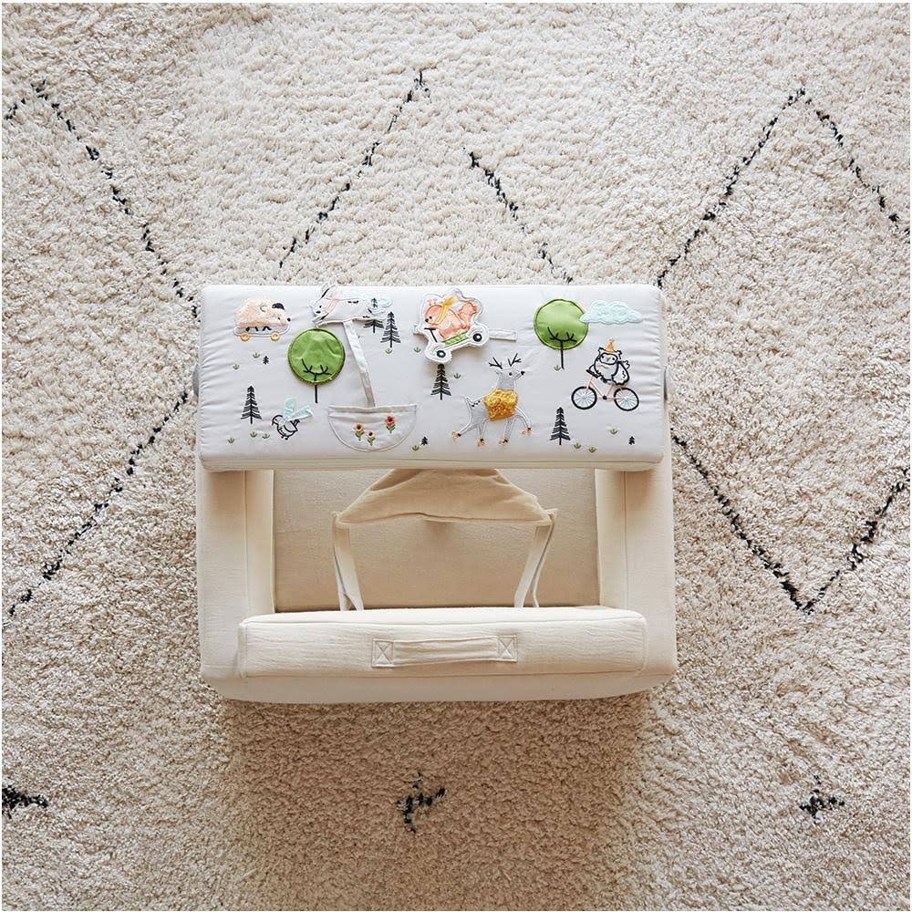 Cream Baby Activity Square Chair H989