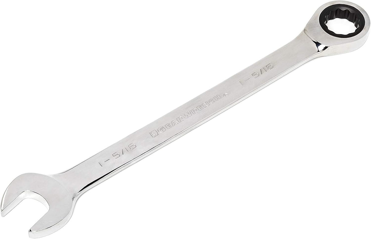 12 Pt. Ratcheting Combination Wrench, 1-5/16", Pack of 2 E1284