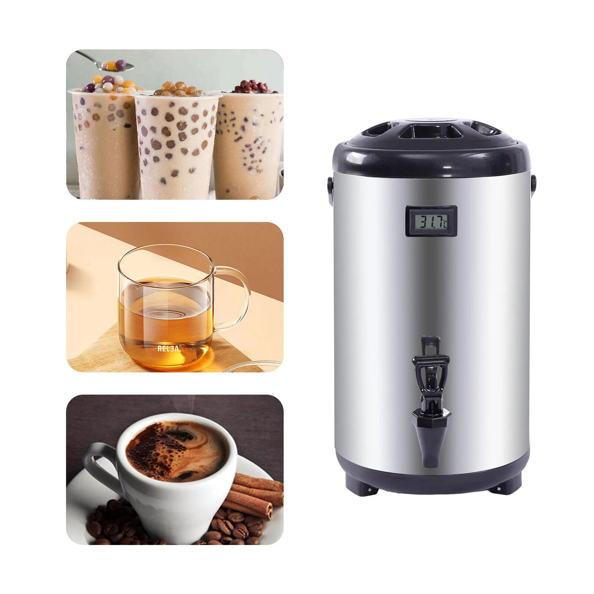 12L Insulated Thermal Beverage Dispenser D94785