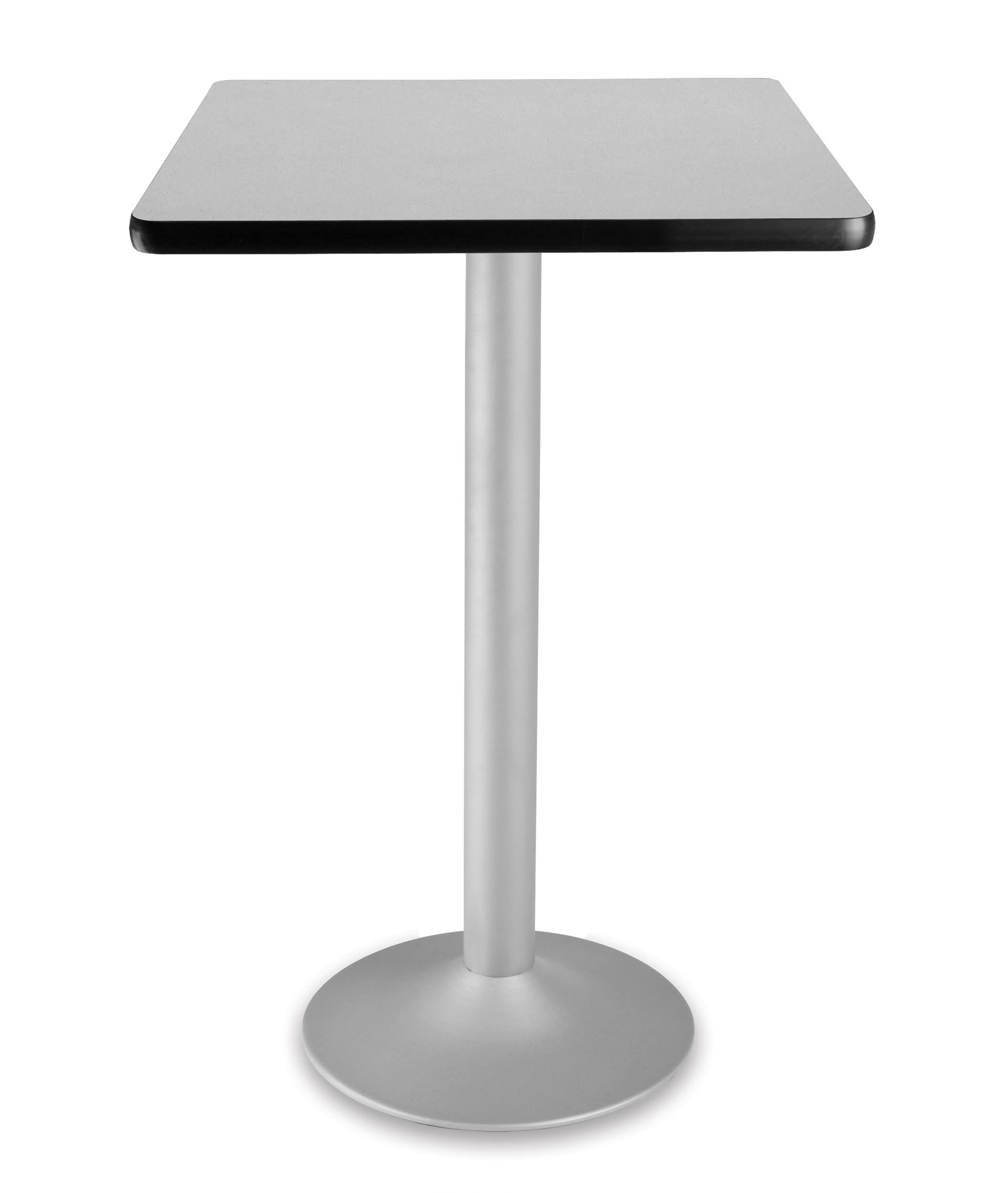Gray Square Folding Cafe Table T405