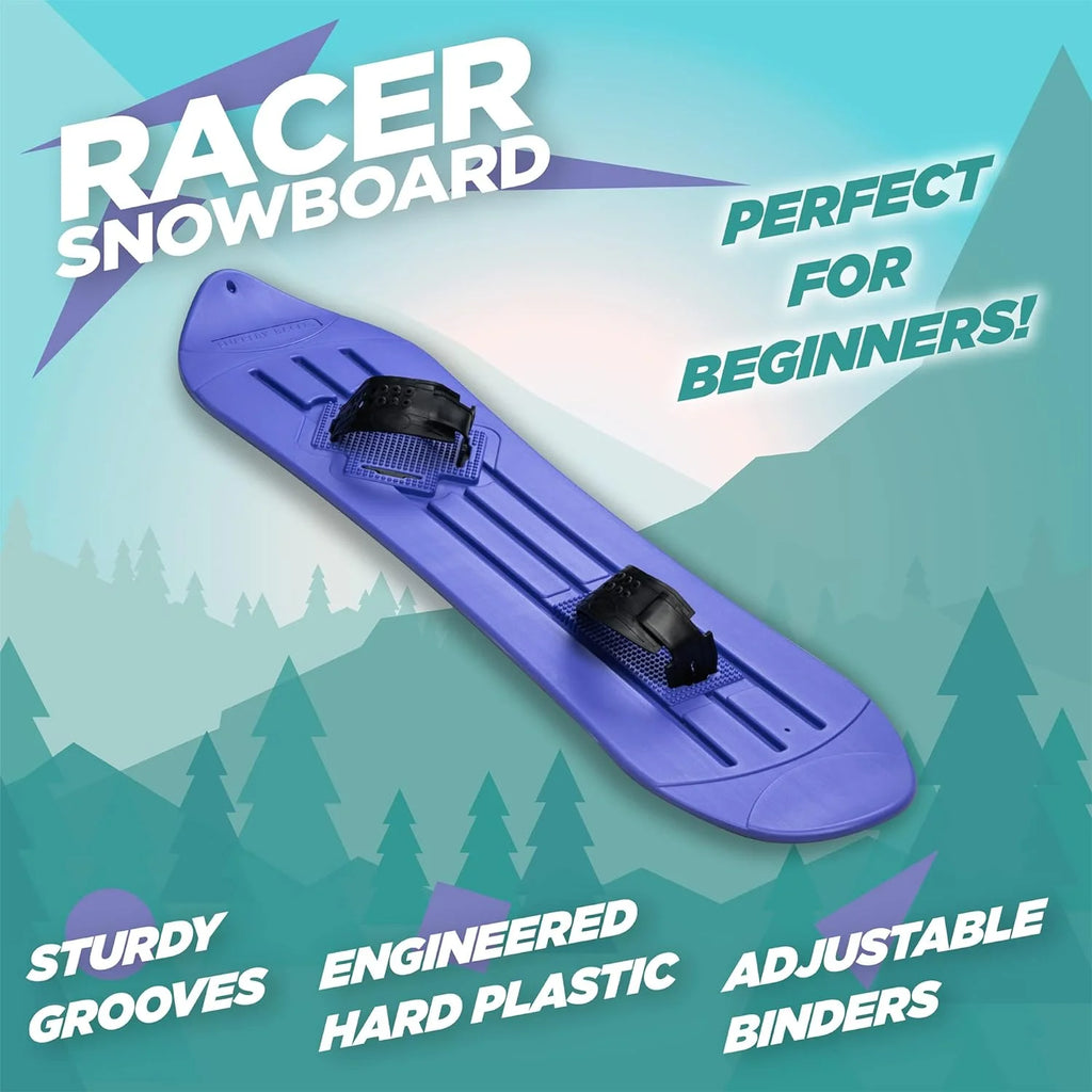 Purple Kids Snowboard with Binders V609