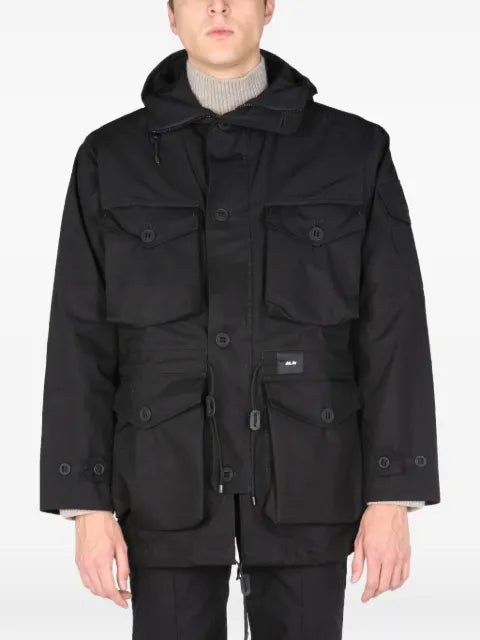 ArkAir buttoned hooded shirt