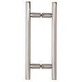 Brushed Satin Chrome 8 inch Ladder Style Pull Handles J551515