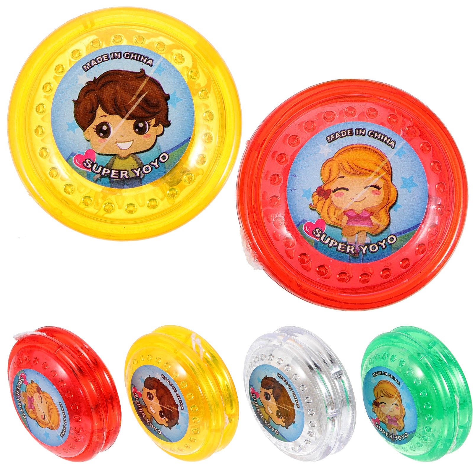 6Pcs Light Up Yo-Yo Balls for Kids L4529
