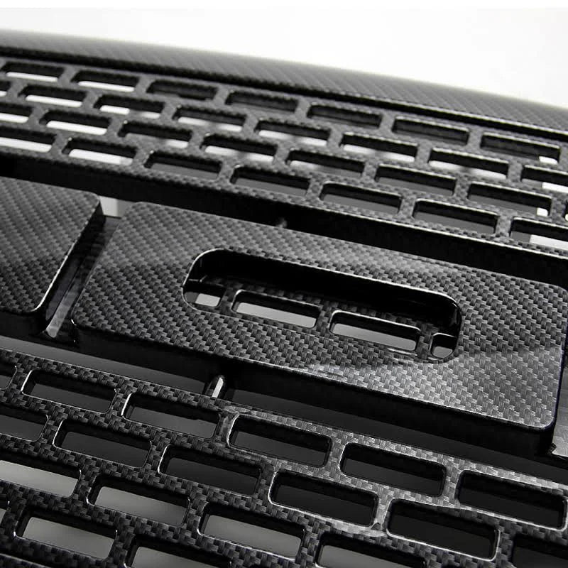 Black Carbon Fiber Look Hood Grille W97390