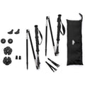 Carbon Fiber Folding Trekking Pole with Eva Grips N41260