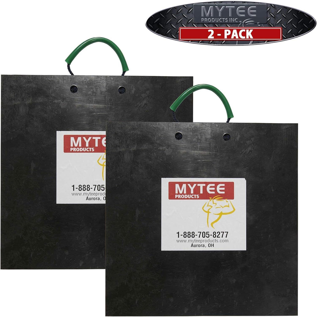 Medium Outrigger Pad 18" x 18" x 1.5" Thick Black U4225
