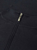Doriani Cashmere zip cashmere sweater