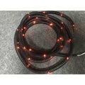 Black Mesh Rope Micro Dot LED Lighted Orange Halloween 36 Lights - Case of 9 F375