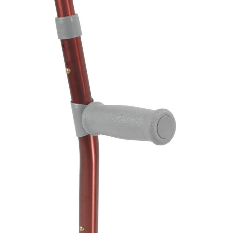 Pediatric Forearm Crutches Castle Red Pair C174