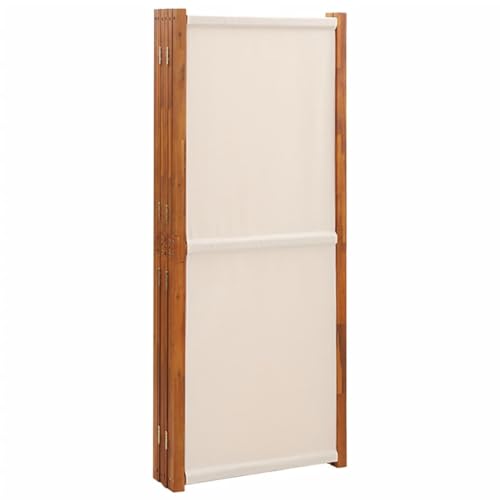 Cream White Acacia Wood Room Divider X252