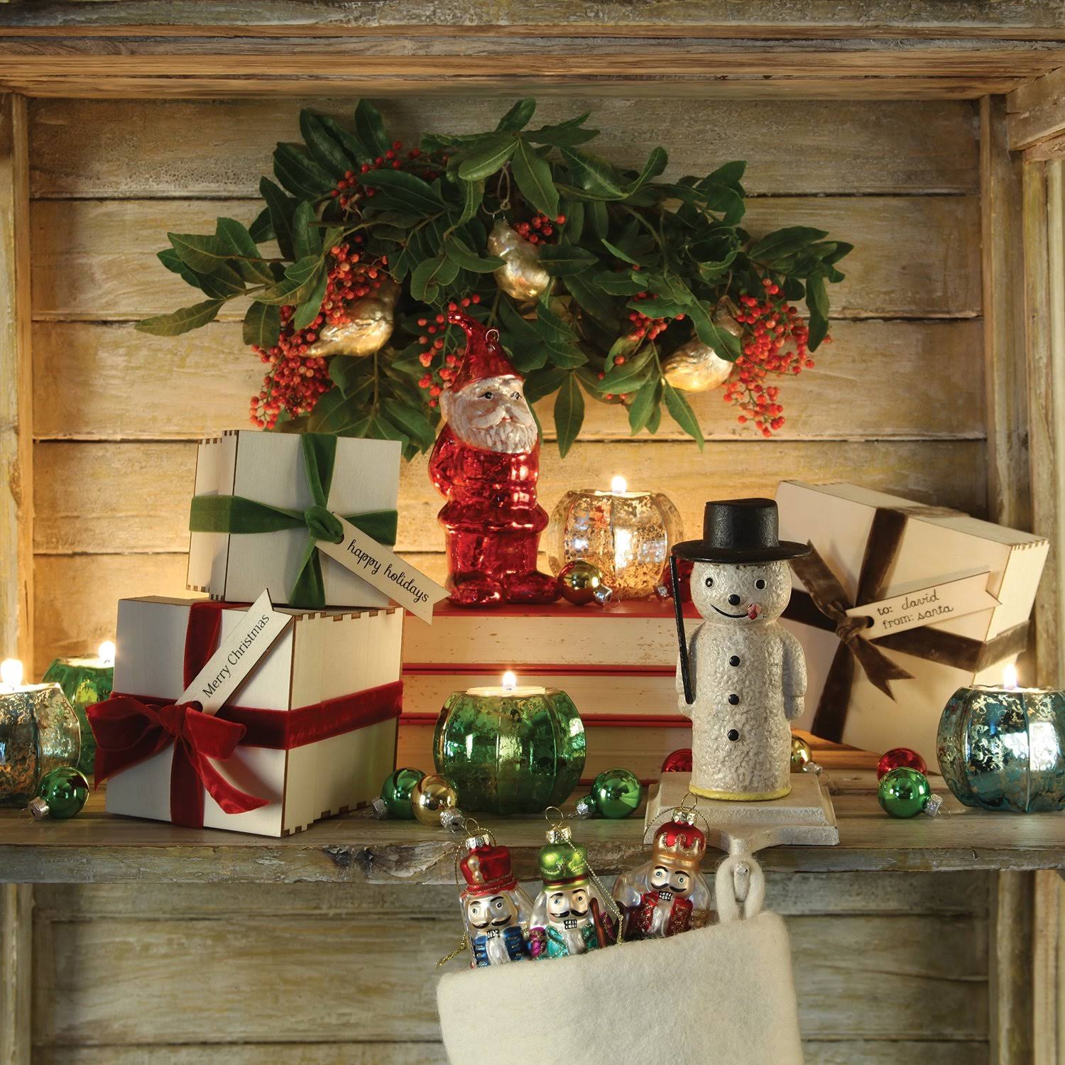 Cast Iron Snowman Stocking Holder X240853