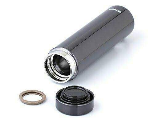 Black Stainless Mini Bottle 0.6L U9977
