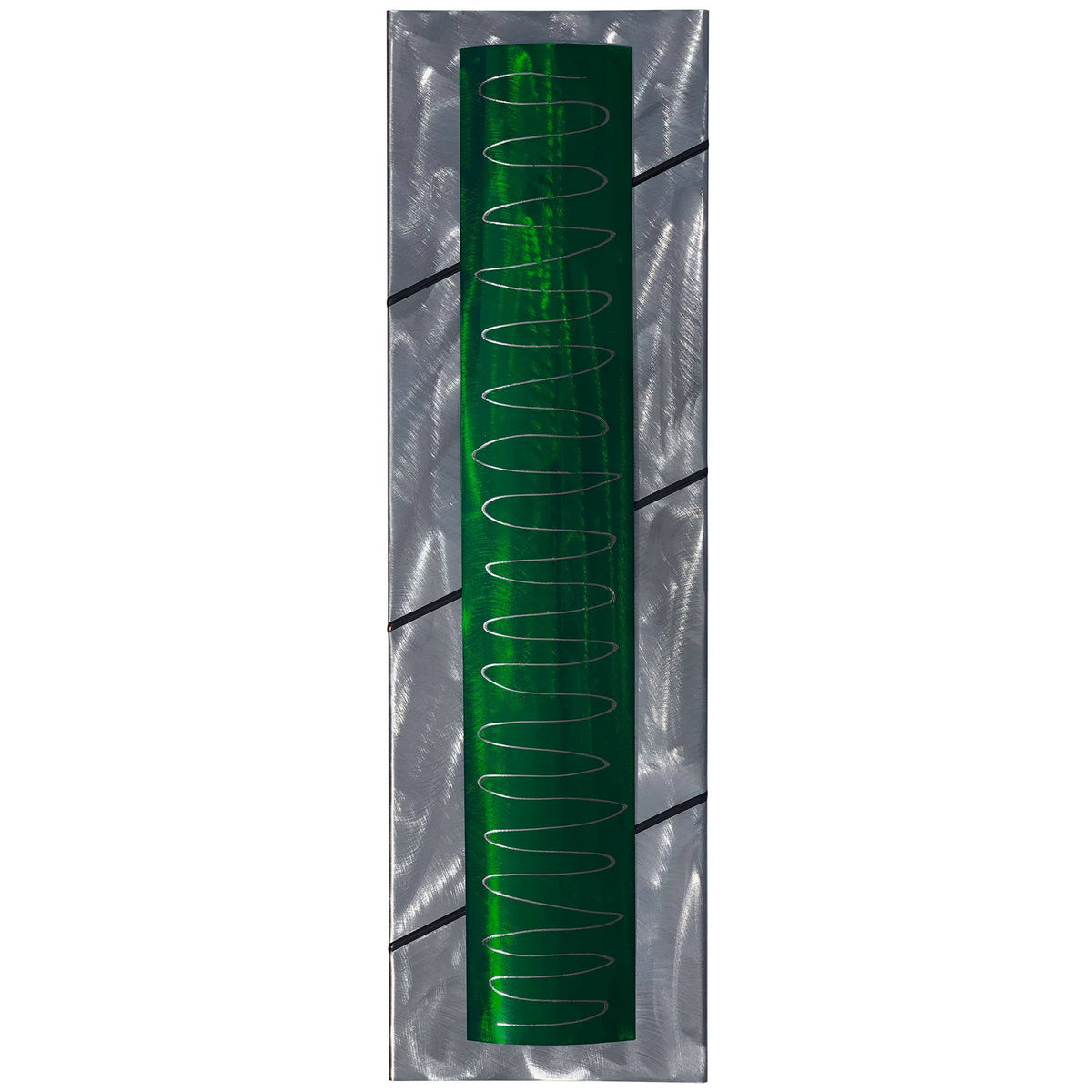Artisan Zig-Zag Candy Green/Silver Q680103
