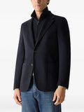 Zegna navy blue Oasi cashmere jacket