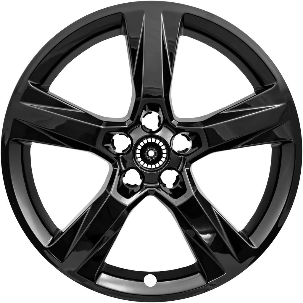 Set of 4 Gloss Black 20 Wheel Skins E60483