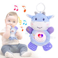 BPA Free Washable Plush Baby Teething Toys with Soft Light and Hook for Crib K83712
