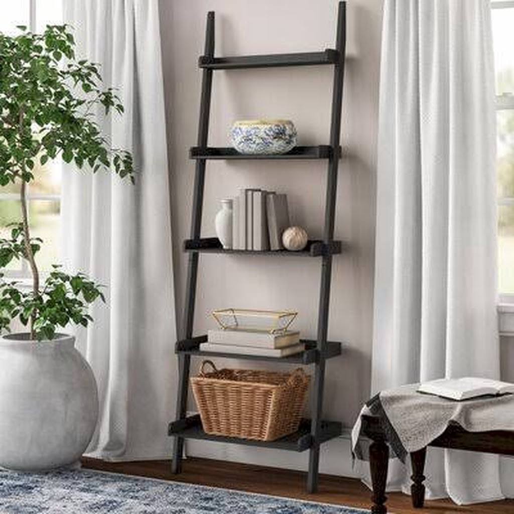 Black Ladder Bookcase P626988