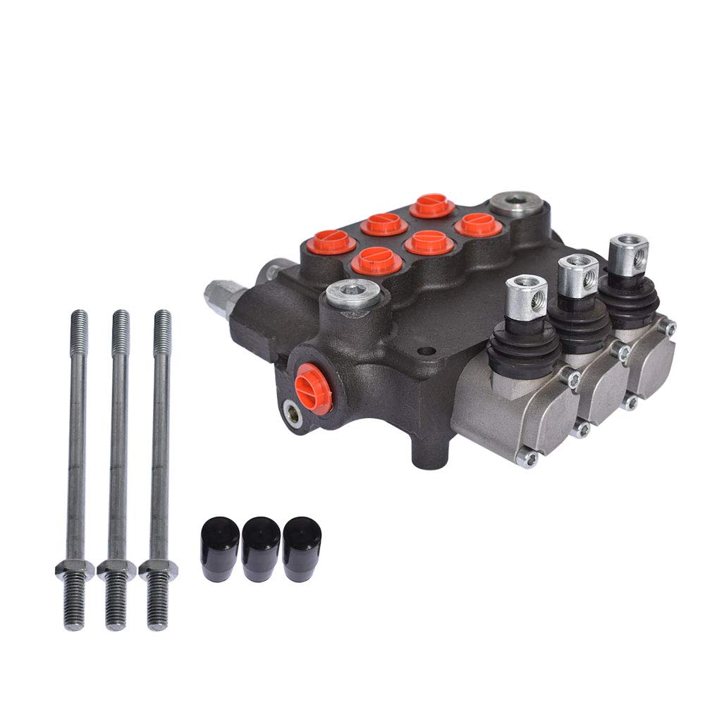 Hydraulic Directional Control Valve 2 Spool 13 GPM 3600 PSI E1927