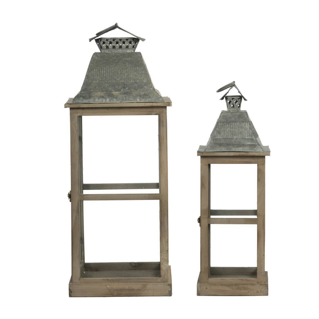 Set of 2 Lanterns I68029