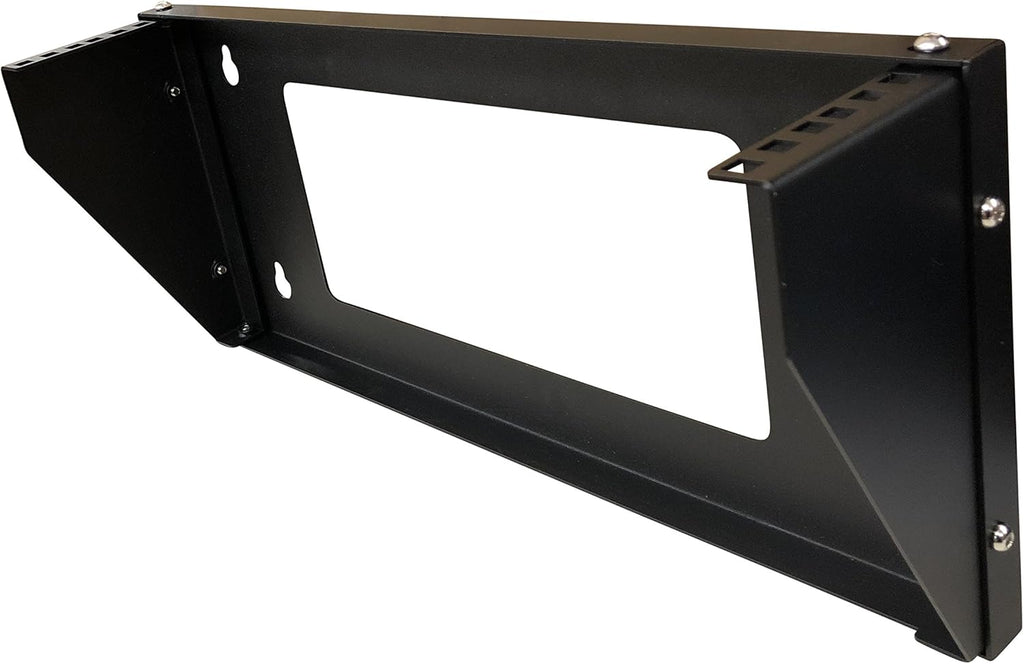19 Inch Steel Vertical Rack Wall Mountable Server Rack Mount (Black-6U) W2121