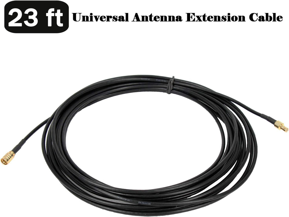 23' SMB Male to SMB Female Antenna Extension Cable F62804