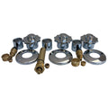 Chrome Three Valve Tub and Shower Trim Kit C6677