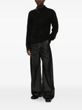 ENTIRE STUDIOS zip-neck ribbed sweater