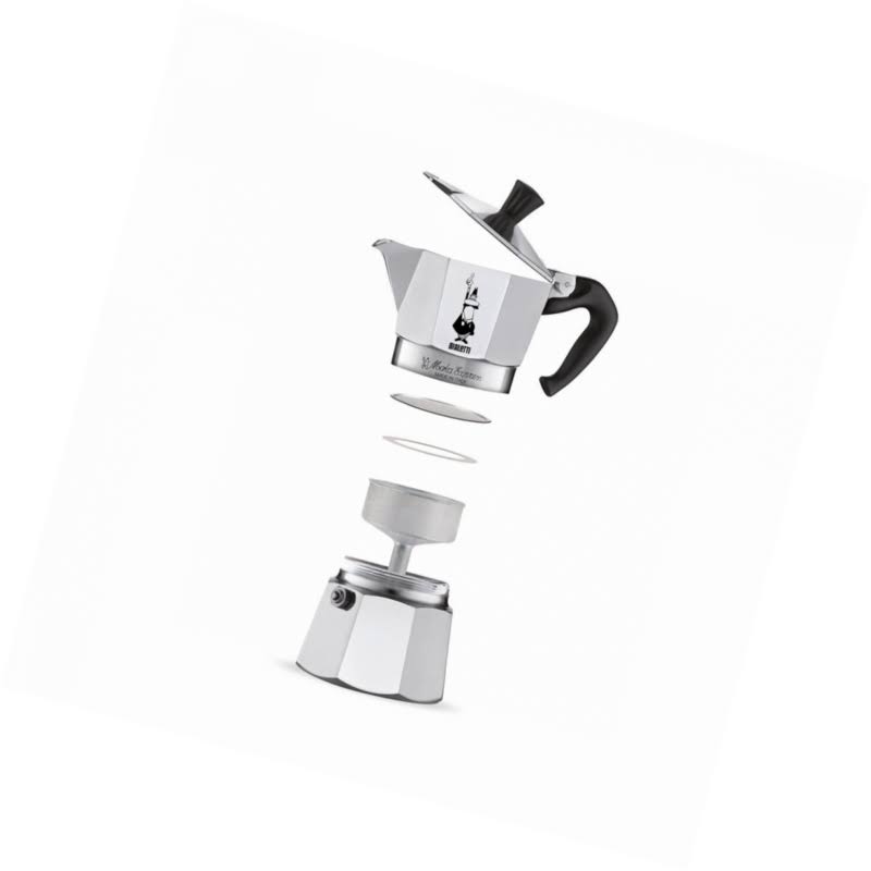Silver Espresso Maker I658