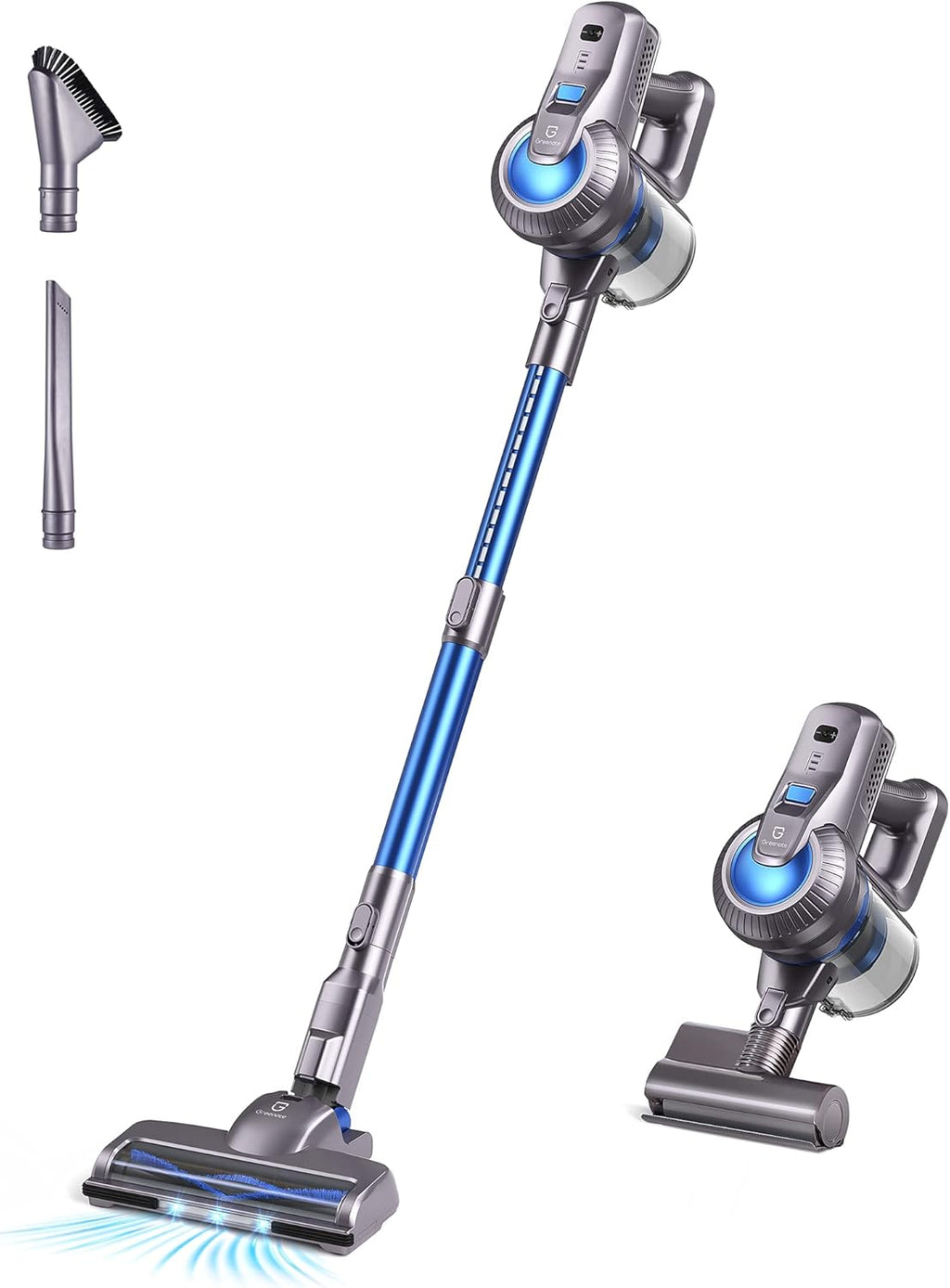 Cordless Stick Vacuum 4 in 1 with LED Headlights H410