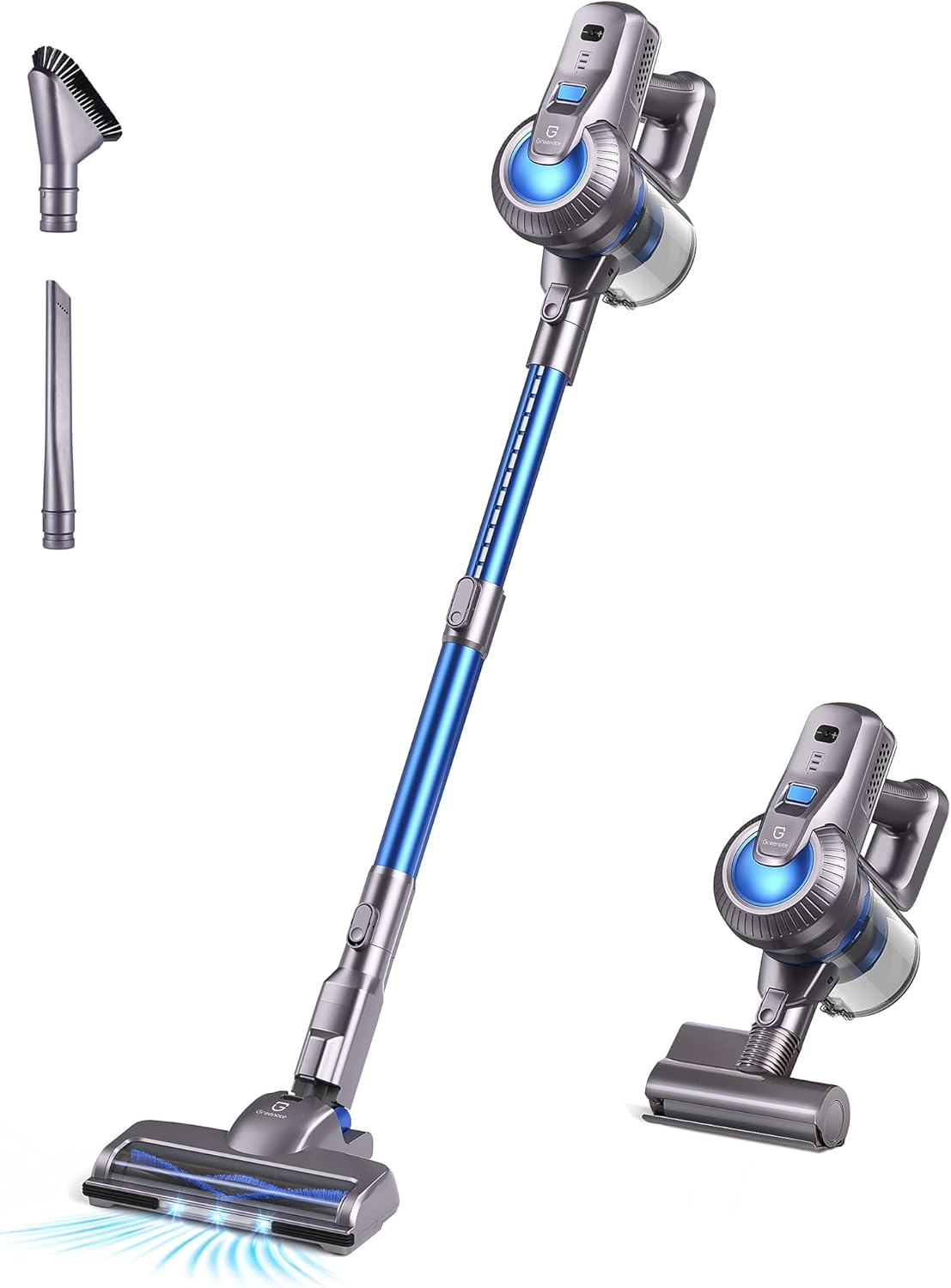 Cordless Stick Vacuum 4 in 1 with LED Headlights H410