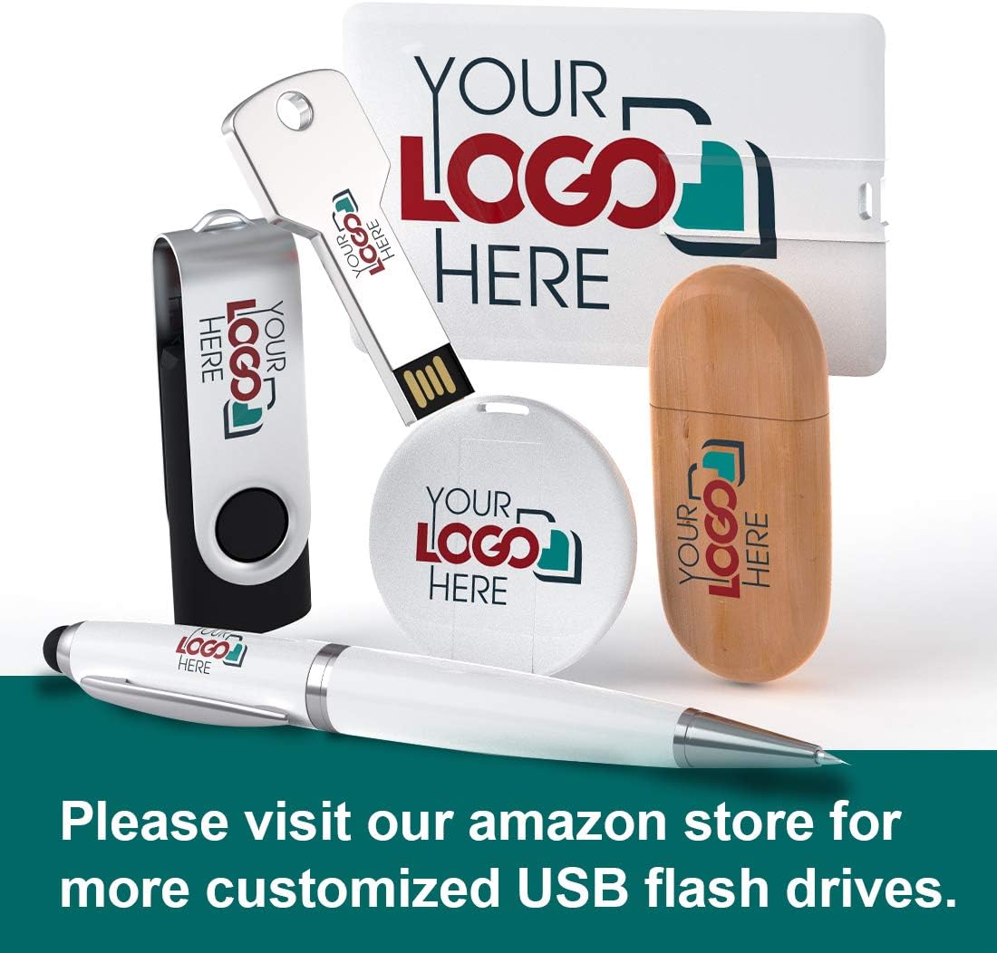 Custom Credit Card USB Flash Drive 128MB 100 Pack V31922