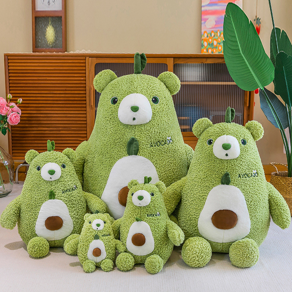 Green Avocado Bear Plushy N40963
