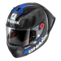 Carbon Anthracite Blue Motorcycle Helmet A69391
