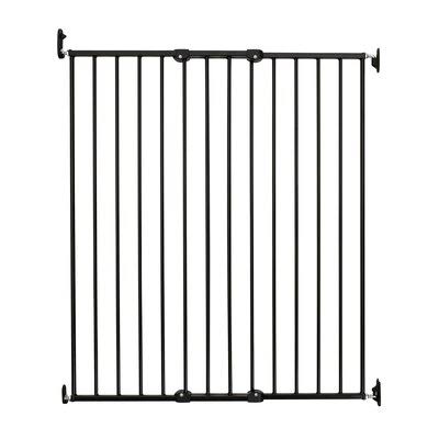 Wall Mounted Pet Gate Black K17465