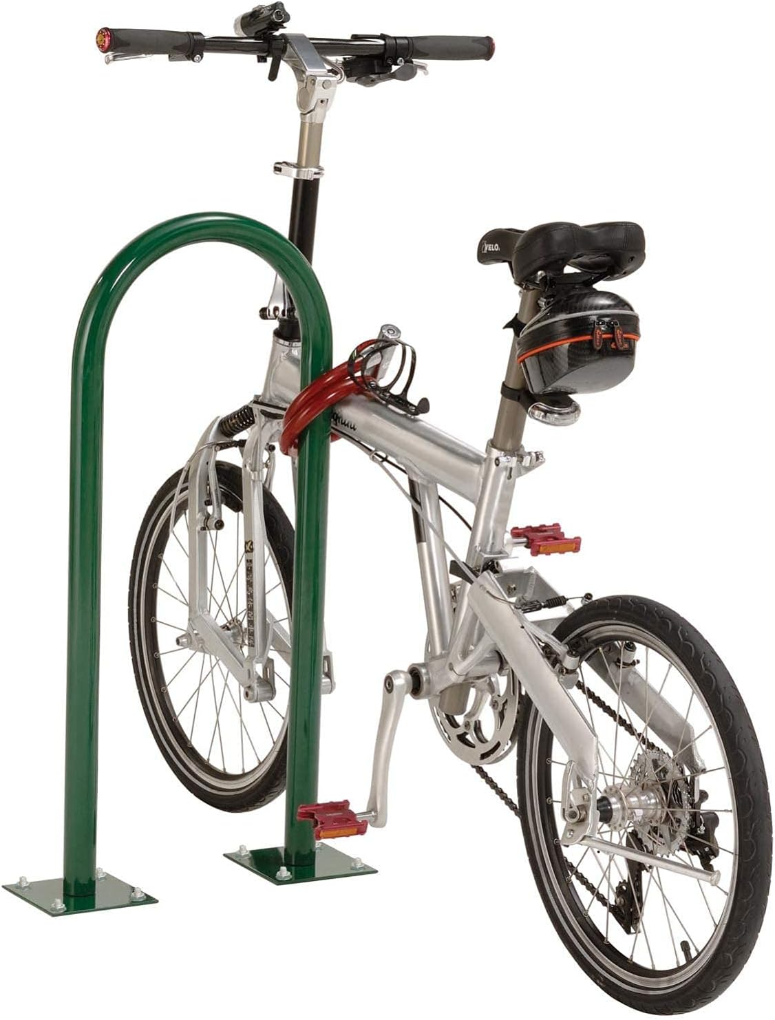 Green Flange Mount 2-Bike Capacity Bike Rack T68294