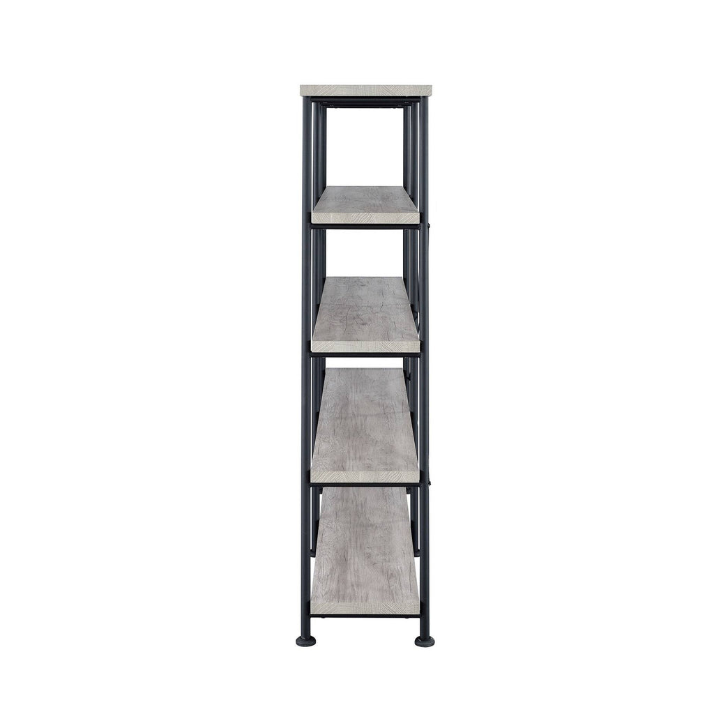 Antique Nutmeg Double-Wide Bookcase K6614