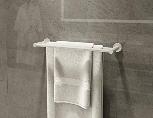 Satin Nickel Double Towel Bar F2799