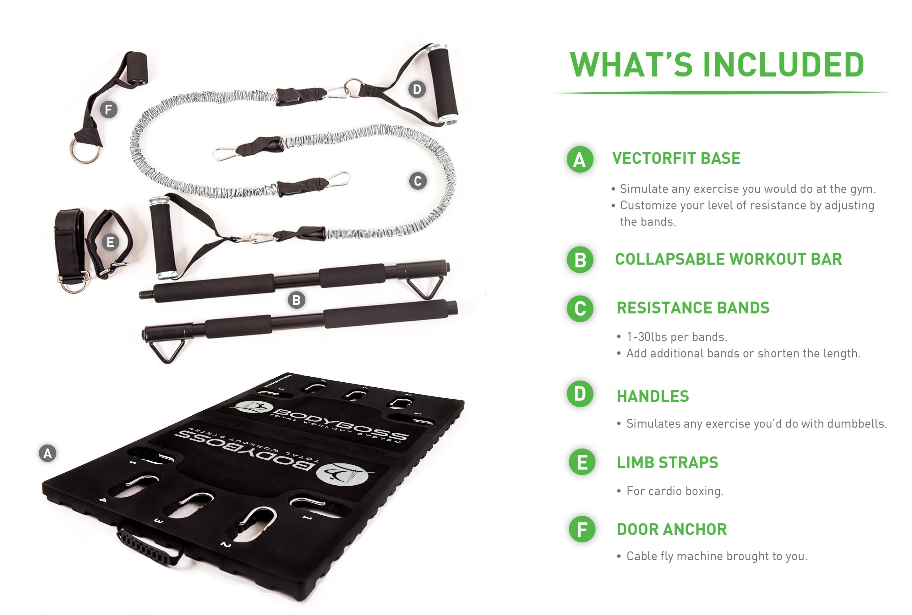 Portable Home Gym Package D4756