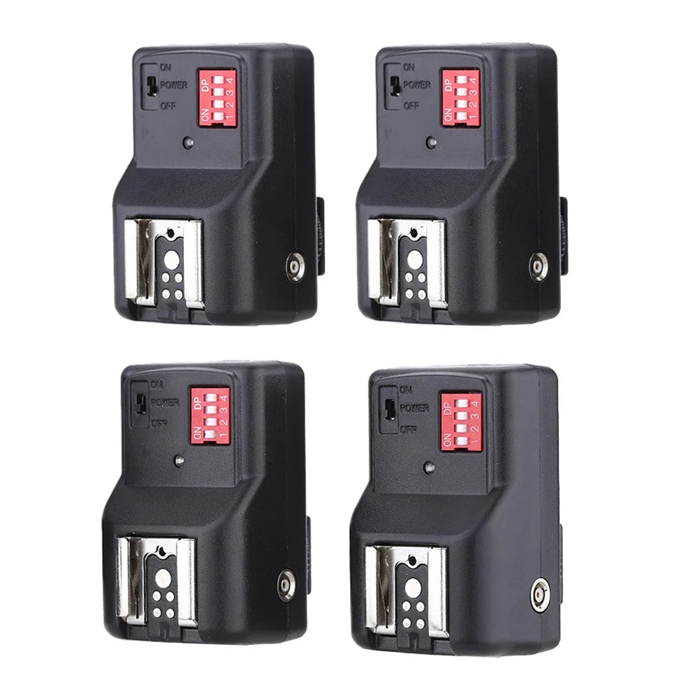 Wireless Remote Flash Trigger Set with 4 Receivers J405