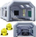 26X15X10Ft Inflatable Paint Booth Tent with Air Filter System and Blower R56331